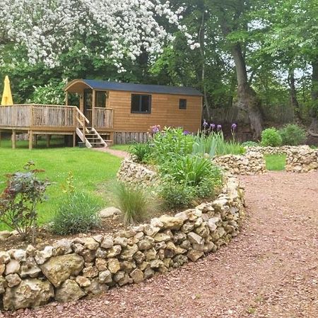 Roulotte Escapade Nature A Morainville - Normandie 외부 사진