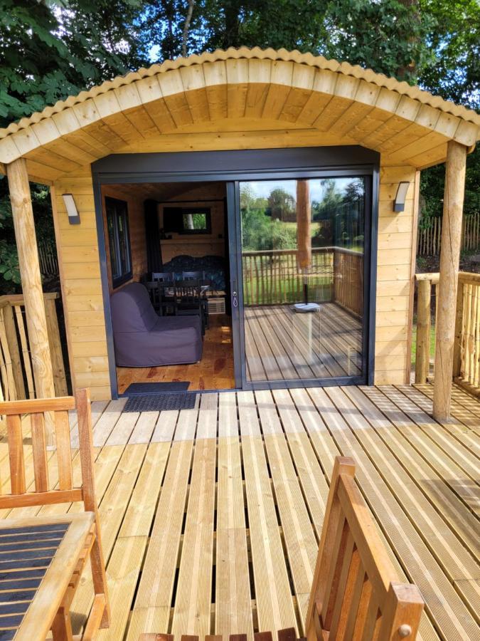 Roulotte Escapade Nature A Morainville - Normandie 외부 사진